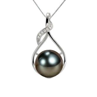 Tahitian Black Pearl Necklace