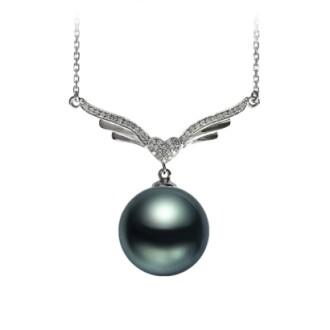 Tahitian Black Pearl Necklace