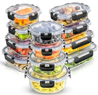 JoyJolt JoyFul Meal Prep Containers