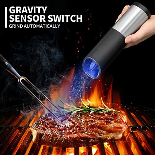 Rocyis Electric Salt and Pepper Grinder