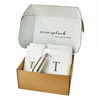SKL Home Casual Monogram Splash Gift Box