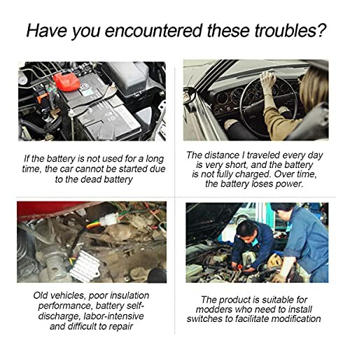 Image highlighting common car battery issues and solutions.