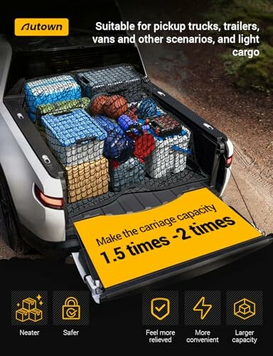 Cargo Net for Pickup Truck Bed