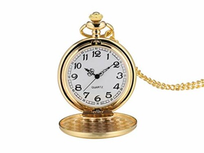 I-MART Smooth Vintage Pocket Watch