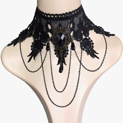 5 Pieces Halloween Sexy Jewelry Set