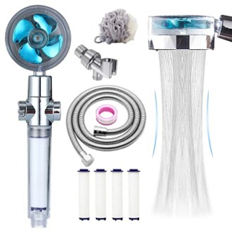 High Pressure Shower Head with Hose
