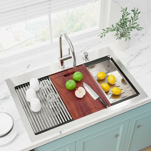33 Inch Drop In Kitchen Sink