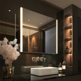 KWW LED Bathroom Mirror Cabinet