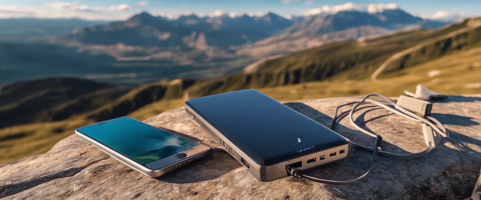 Portable Power Bank Outdoors Image
