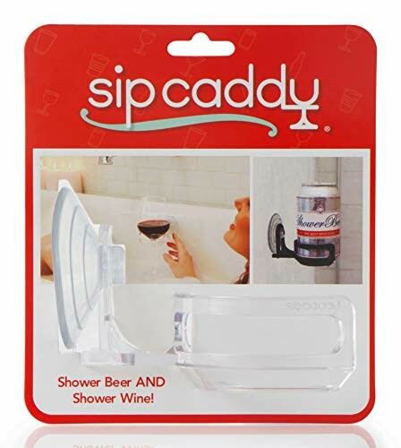 Sip Caddy for holding drinks in the shower