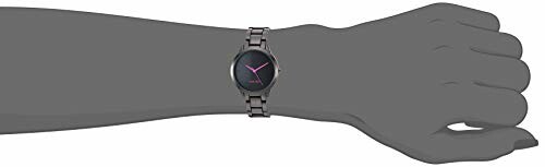 Nine West Women's Gunmetal Bracelet Watch