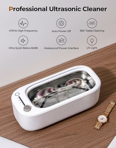 Ultrasonic Jewelry Cleaner with UV