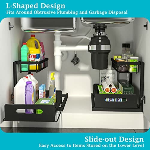 REALINN Under Sink Organizer