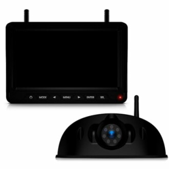 Fookoo HD 7-inch Wireless RV Backup Camera System