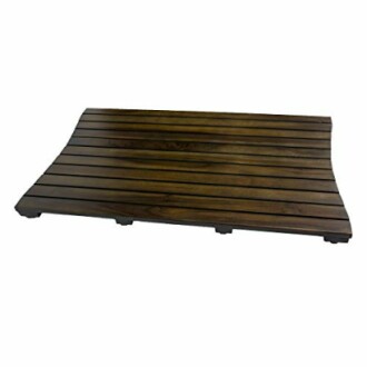 DecoTeak Teak Shower Mat